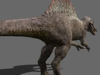 EGYPTICUS spinosaur dinosaur - 3d model 3D model