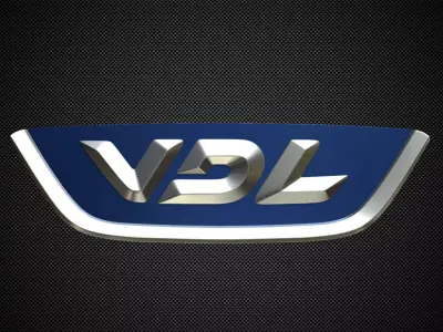 vdl logo 3D model