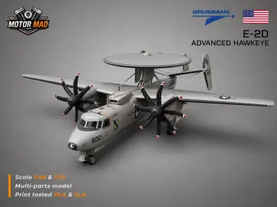 Northrop Grumman E-8C Joint STARS - Military Airborne Jet 3D print model