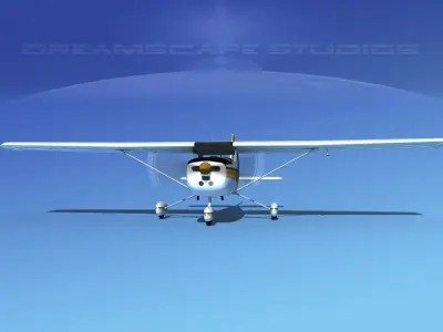 Cessna 150 Commuter V09 3D model