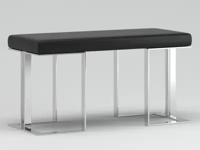 Piano Bench Free 3D model