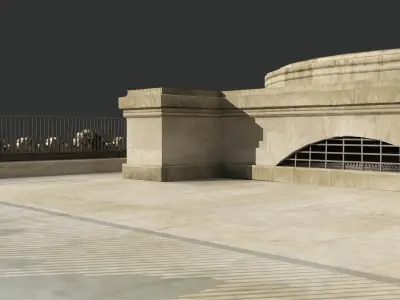 Arc de Triomphe 3D model