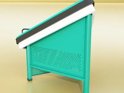 Produce Store Display Fixture Fruits 3D model