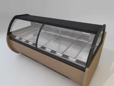 SuperMarket Freezer 3D model
