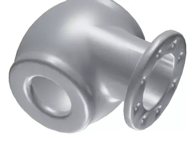 Games Pump Casing Toy Low-poly 3D model