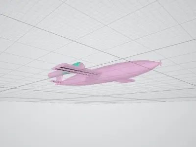  airplane aircraft 3D model