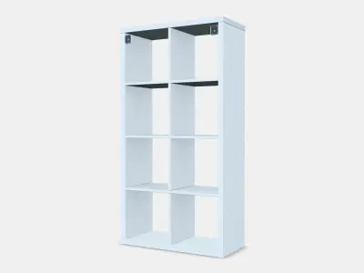FLYSTA Shelving unit Low-poly 3D model