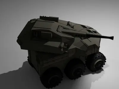 Israels BLR Mk 2 3D print model