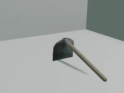 Spade for diging Texture