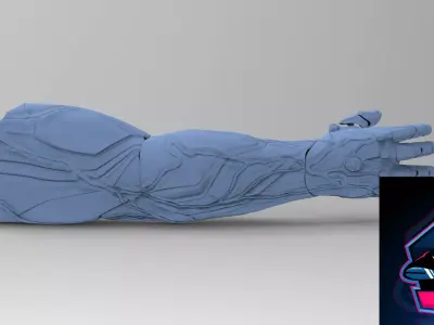 Ironman Infinity Gauntlet ready to 3d print 3D model