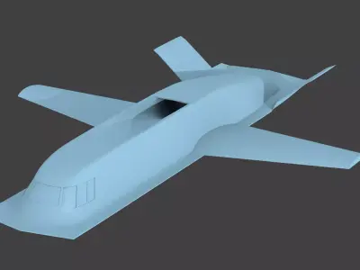 Northrop Tacit Blue 3D print model