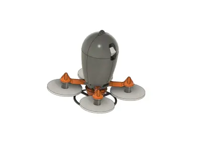 DRAGDRONE2 3D print model