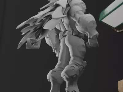 Armored Super Soldier 3D print model