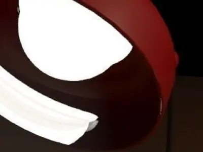 Red Lamp 3D model