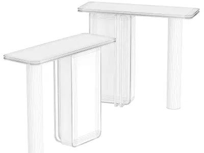Console table Free 3D model purchase