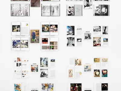 Free Books Pack Free 3D model