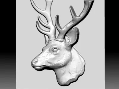 Dear Reilef 3D model