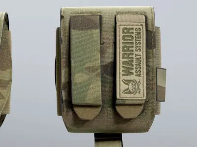SOLDIER Frag Grenade Pouch Free 3D model