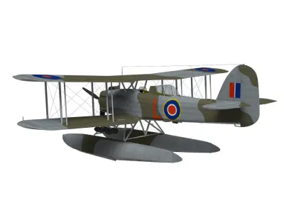 Fairey SeaFox 3D model
