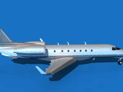 Embraer Legacy500 V01 3D model