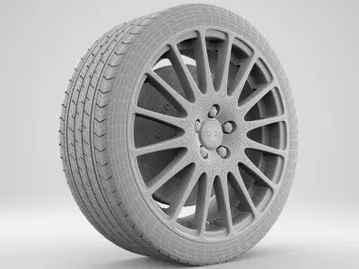 Oz Racing Turismo Rim 3D model