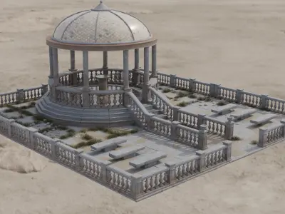 Historical Dome 3D model
