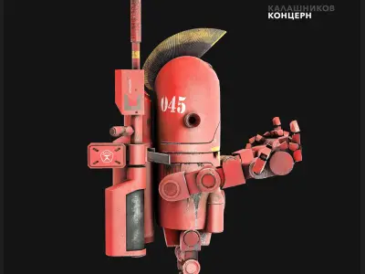 World War Robot 3D model