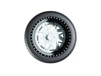 alloy wheels Free low-poly 3D model