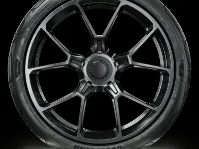 Goodyear Eagle F1 SuperSport 305 30 R21 104Y NA0 3D model