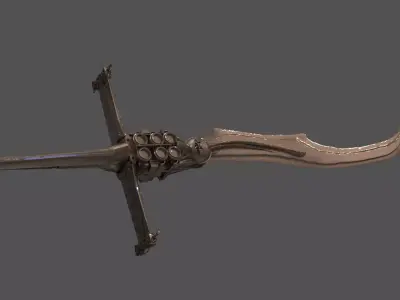 Sci-Fi Jet Sword 3D 3D model