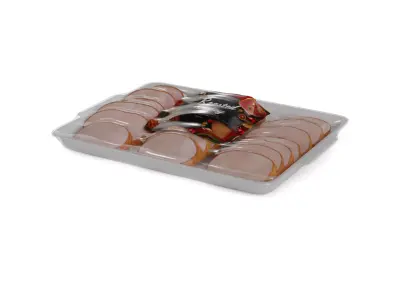 Deli sausages Roasted Turkey 3D model