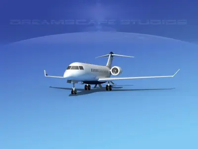Global Express 6000 V05 3D model