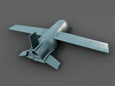 LOCAAS unmanned aerial vehicle - unmanned aerial vehicle Low-poly 3D model
