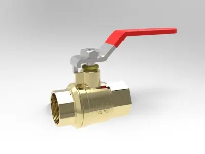 Ball Valve 3D model
