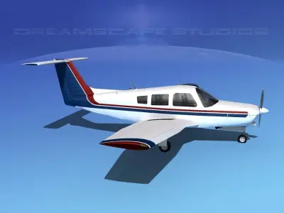 Piper Turbo Arrow III 3D model
