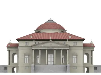 La Rotonda - Villa Capra 3D model