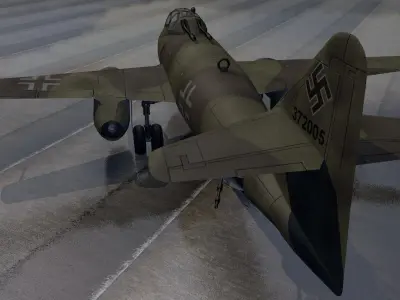 Messerschmitt Me-P1099B 3D model