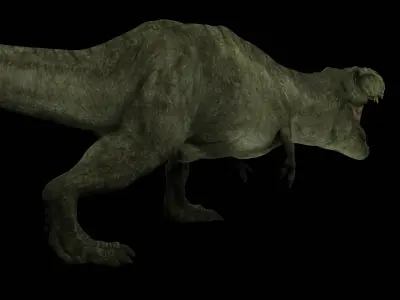 Jurassic Park T-Rex 3D model