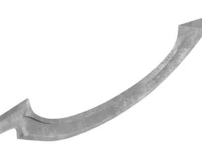 Khopesh sword 3D model