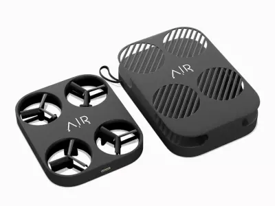 Airpix Air Selfie Low-poly 3D model