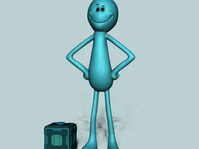 Meeseeks Free 3D print model