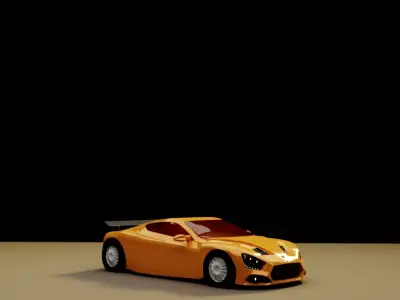 ZENVO ST1 Free 3D model