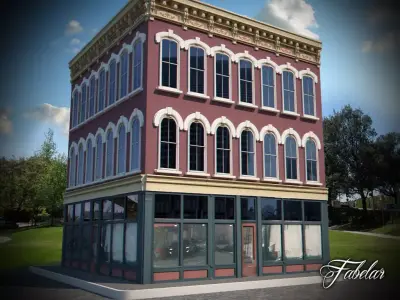 Building 01 3D model