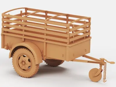 Ben Hur trailer G 518 3D print model