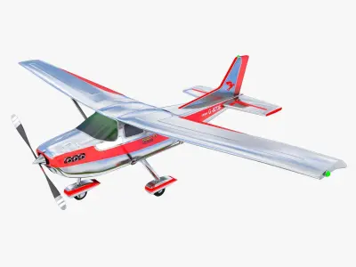 Skycatcher Aircraft Aviation Plane Low-poly 3D model