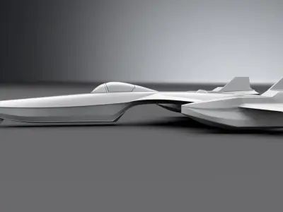 Blackbird Powerboat Scale model 3D print model