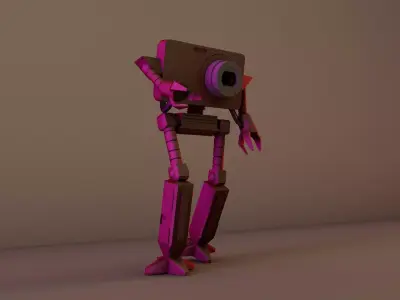 Robot Cam 3D model
