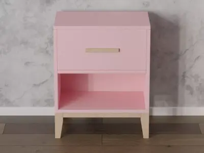 Modern Bedside Design Free 3D model buy