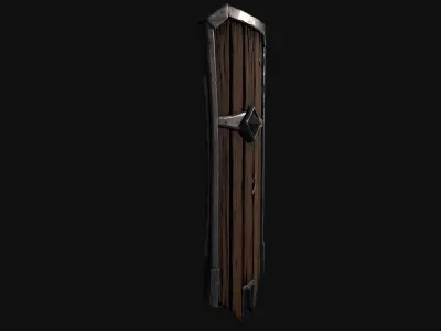 Medieval Shield 3D model 3