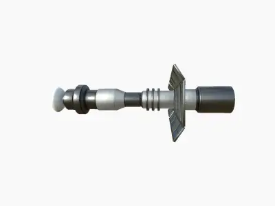 Satellite C05 Steel Blue - SciFi Space Design Low-poly 3D model